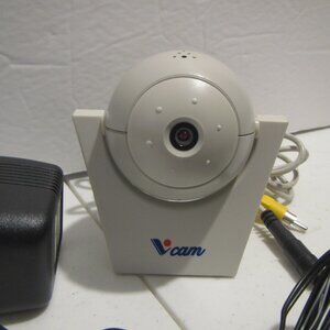 Vintage VCam CA2000R Analog Color Webcam Security Camera TESTED WORKS GREAT